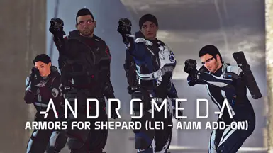 安德洛墨达盔甲 for Shepard (LE1 - AMM 附加组件)