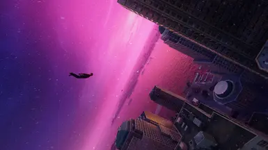 夕阳晚照 - 紫色黄昏
