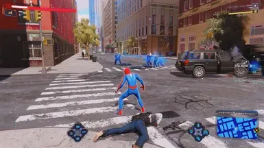 Moh's Marvel's SM2 PS5 HUD ReShade覆盖层(彼得)