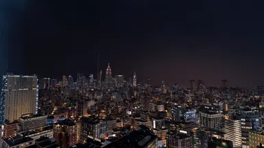 夜晚氛围