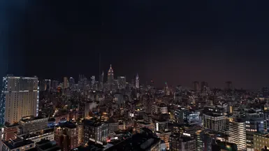 夜晚氛围