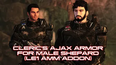 牧师版阿贾克斯护甲-男性薛帕德(LE1 AMM附加组件)