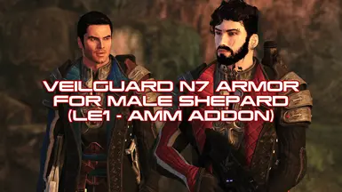 Veilguard N7护甲 for 男性Shepard（LE1 AMM附加组件）
