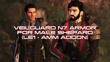 Veilguard N7护甲 for 男性Shepard(LE1 AMM附加组件)