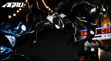 Photorealistic Edge of Time Black Suit By Agro Ported by Matt commissioned by me