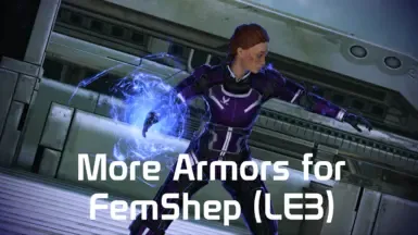 更多护甲 for FemShep (LE3)