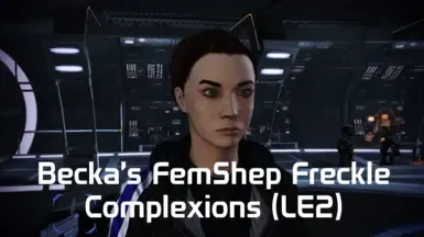 Becka的FemShep雀斑肤色包(LE2)