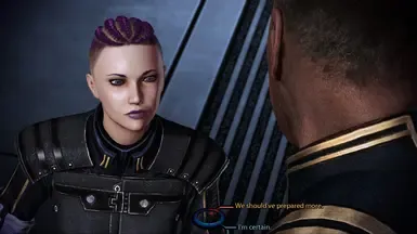 ME3LE Yggdrasil Shepard 头部形态