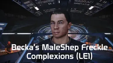 Becka的男性Shep雀斑肤色包（LE1）