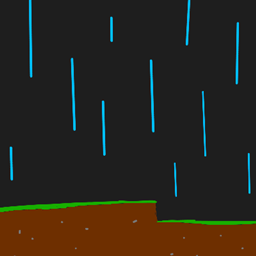 永不停歇的雨!