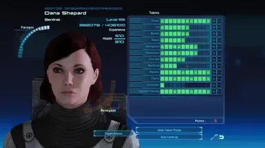 Dana Shepard (LE1-3 角色代码与头部形态)