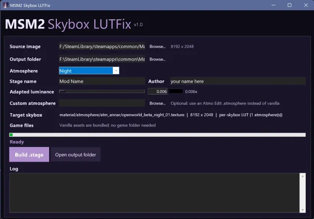 Skybox LUTFix - 大气工具