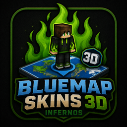 BlueMap 皮肤 3D