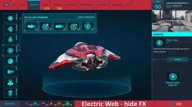 Electric Web - 隐藏特效