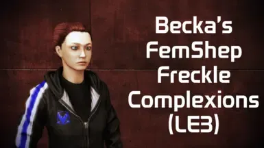 Becka的FemaleShep雀斑肤质合集 (LE3)