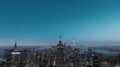 纽约蓝色时刻