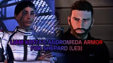 Liam Kosta的仙女座装甲 for Shepard (LE3)