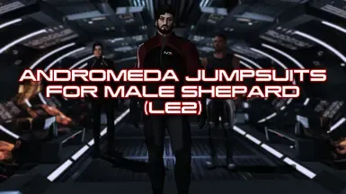 安德洛墨达连体服 for Male Shepard (LE2)