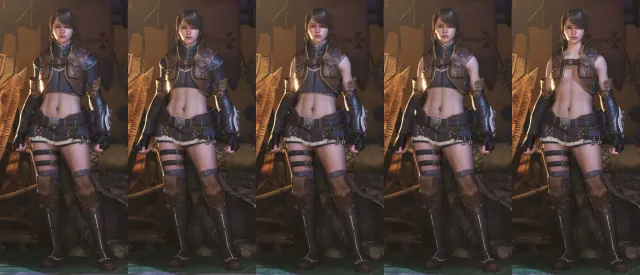 More Revealing Leather Armor