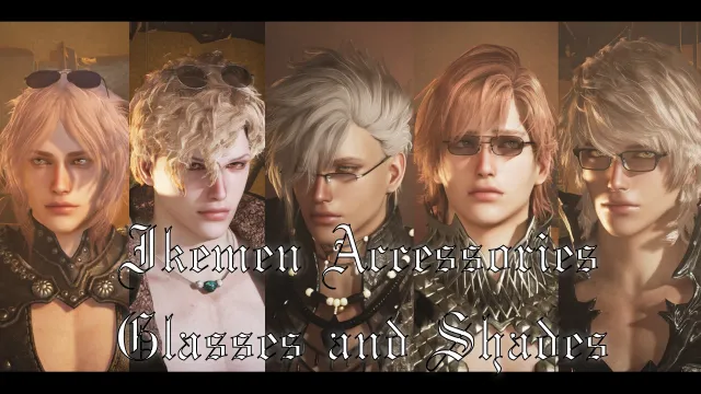 Ikemen Accessories - Glasses and Shades