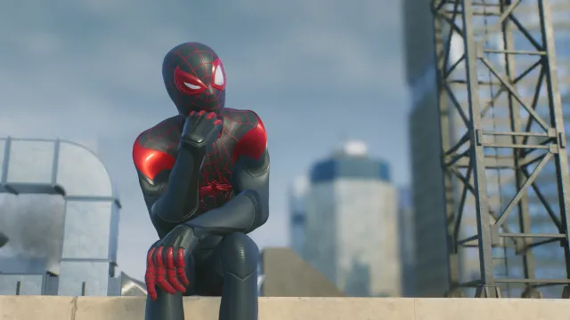 Miles Classic Suit Over Evolved Suit