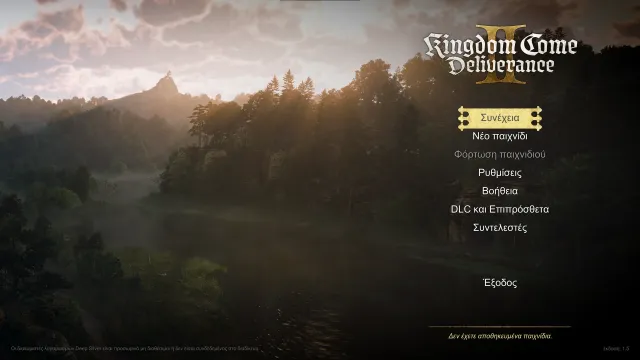 Greek Translation for Kingdom Come Deliverance 2