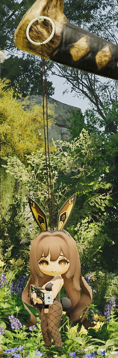NIKKE Noir Pendant