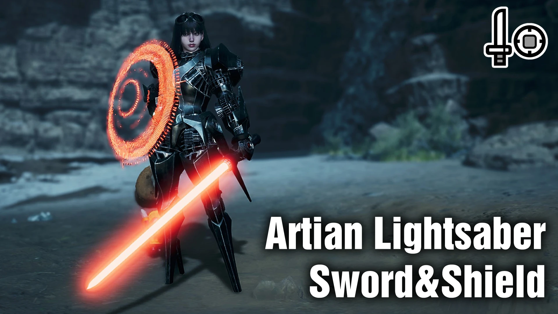 Artian Lightsaber - Sword and Shield