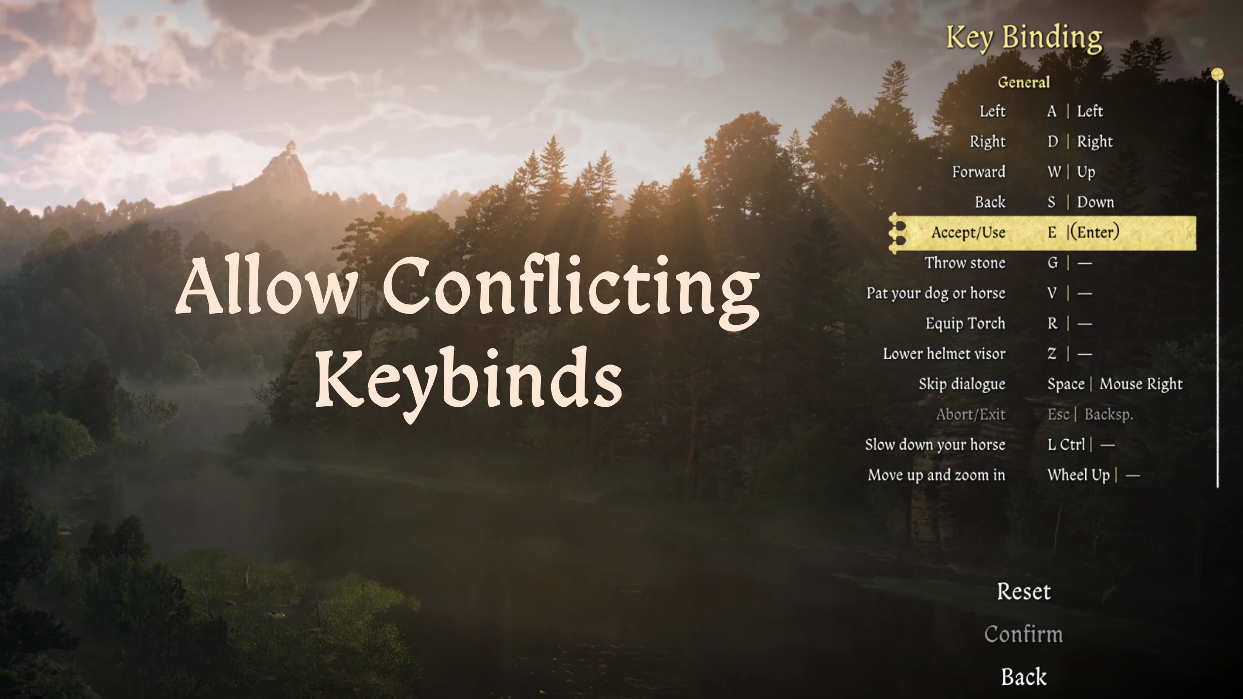 Allow Conflicting Keybinds