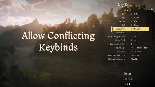 Allow Conflicting Keybinds