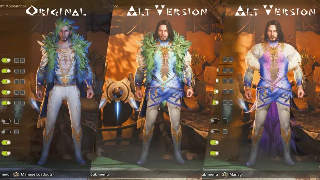 Lumenhymn Festival Clerk outfit for player (Male)