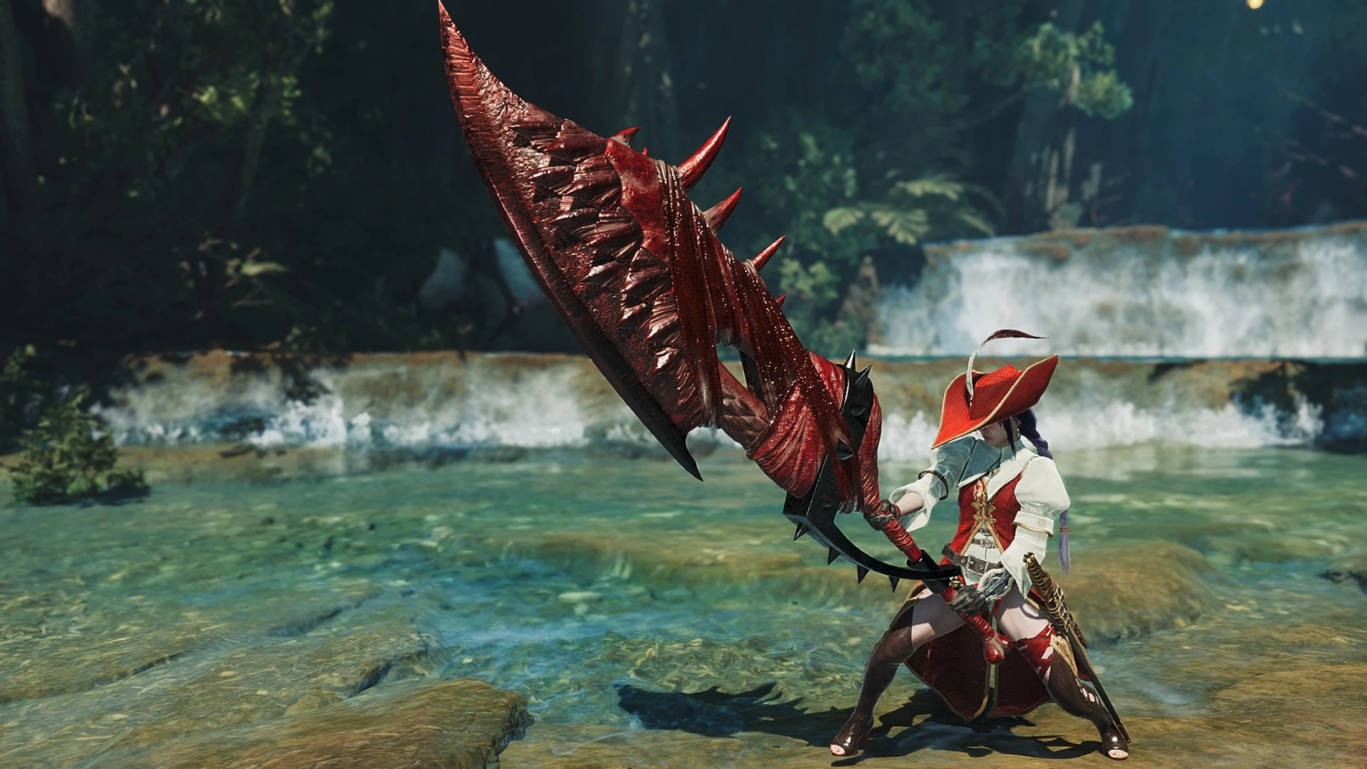 Crimson Sieglinde Greatsword