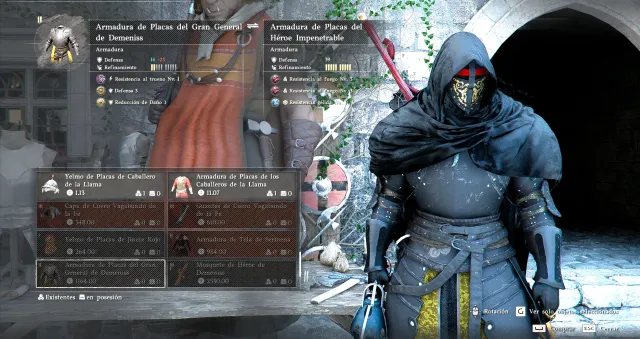 No cloth demenissian Grand General armor