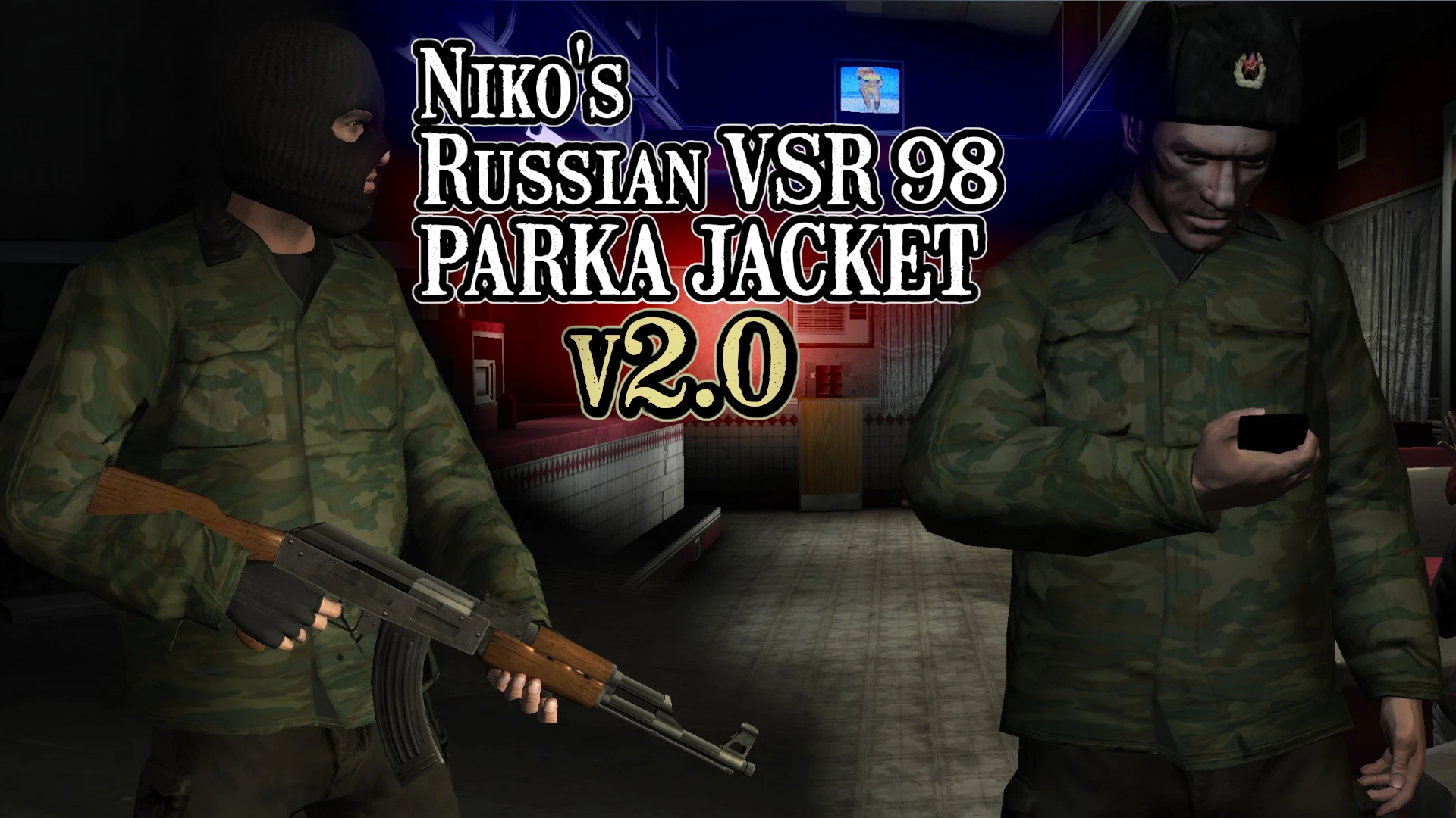 俄罗斯VSR-98迷彩派克大衣2.0