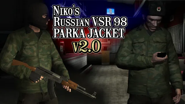 俄罗斯VSR-98迷彩派克大衣2.0