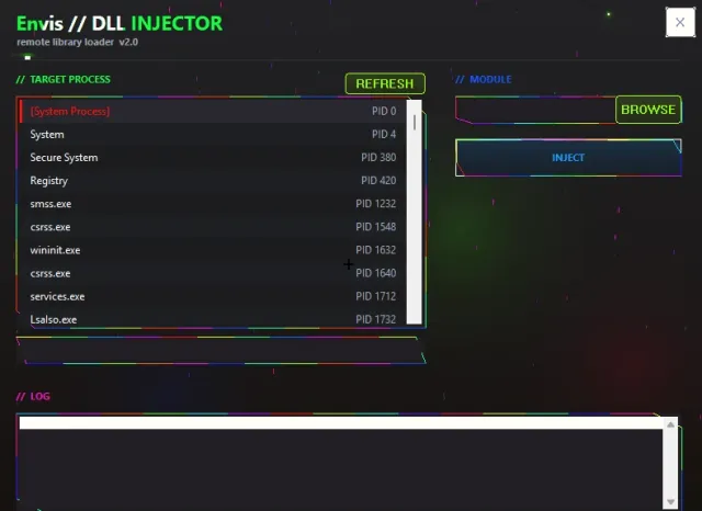 My personal injector for games
