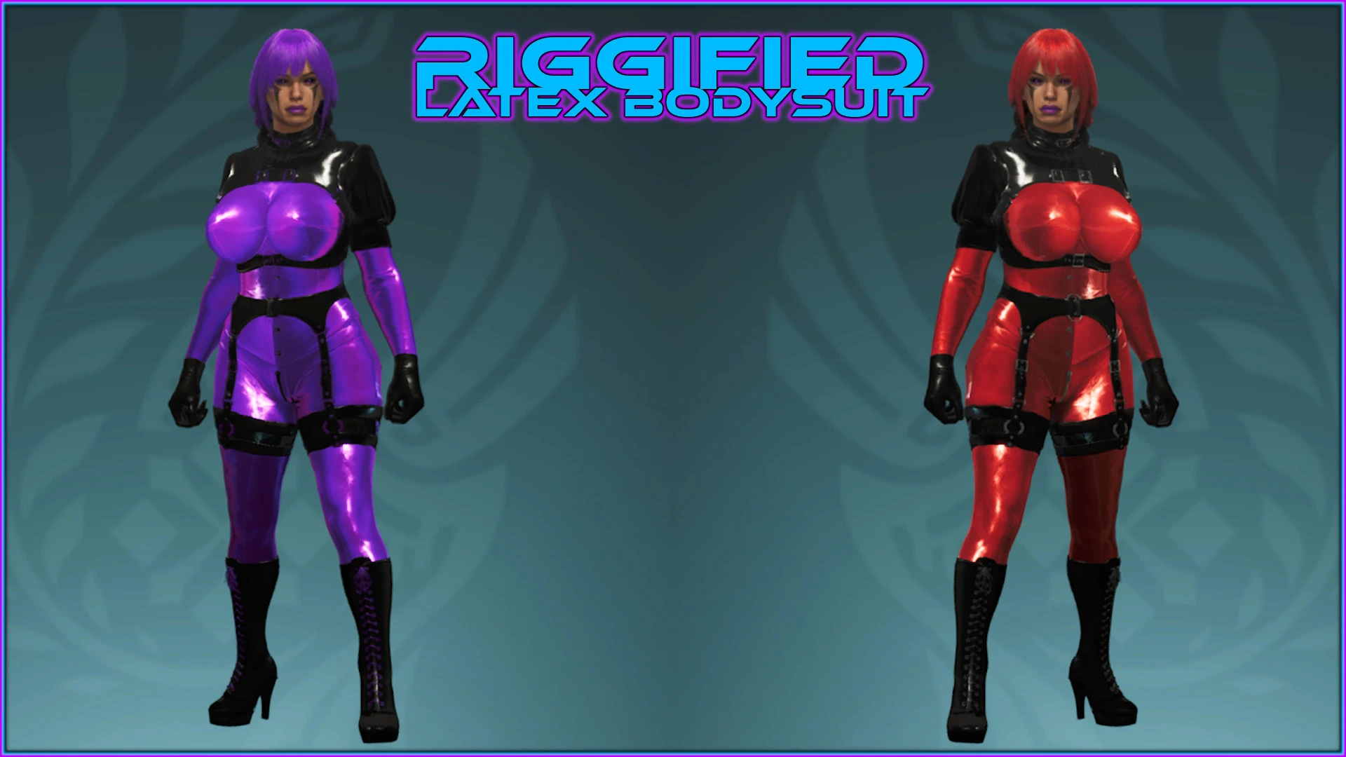 Riggified Latex Bodysuit
