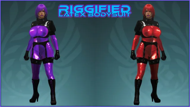 Riggified Latex Bodysuit