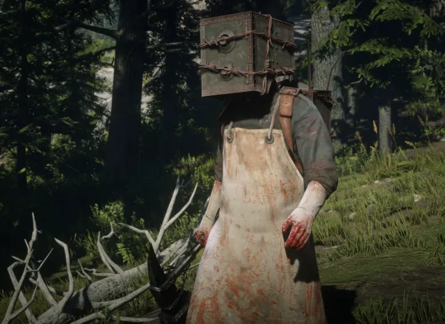 The Keeper And Meat Hammer From The Evil Within