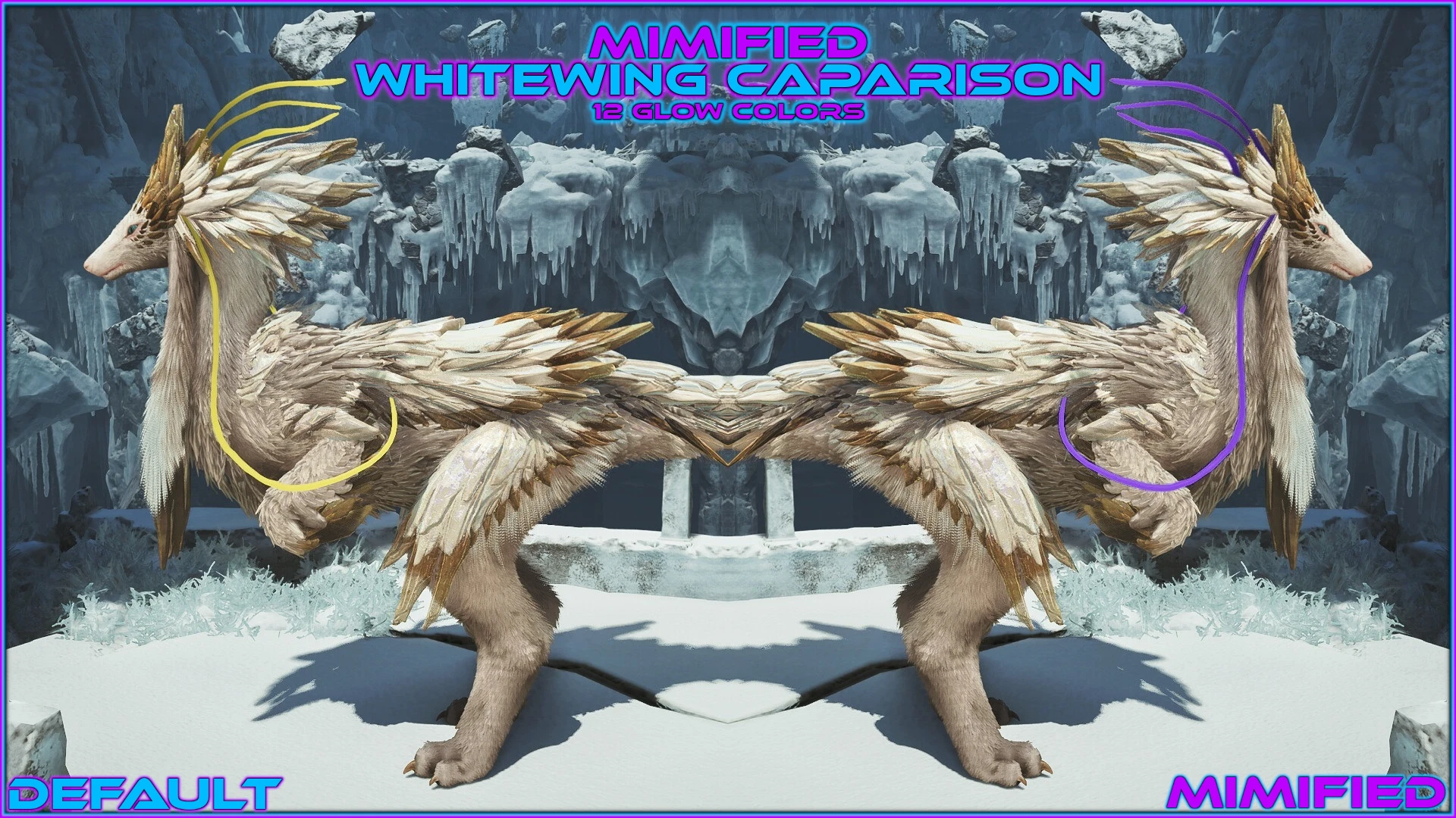 Mimified Whitewing Caparison