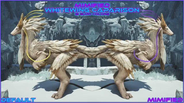 Mimified Whitewing Caparison