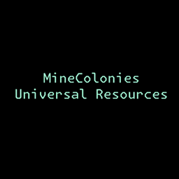 MineColonies: Universal Resources