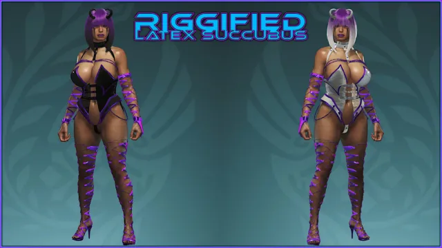 里格化的乳胶魅魔