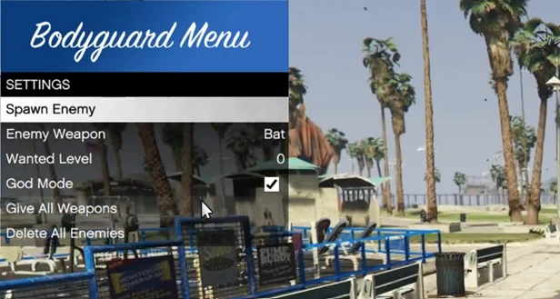 Menu Enemy