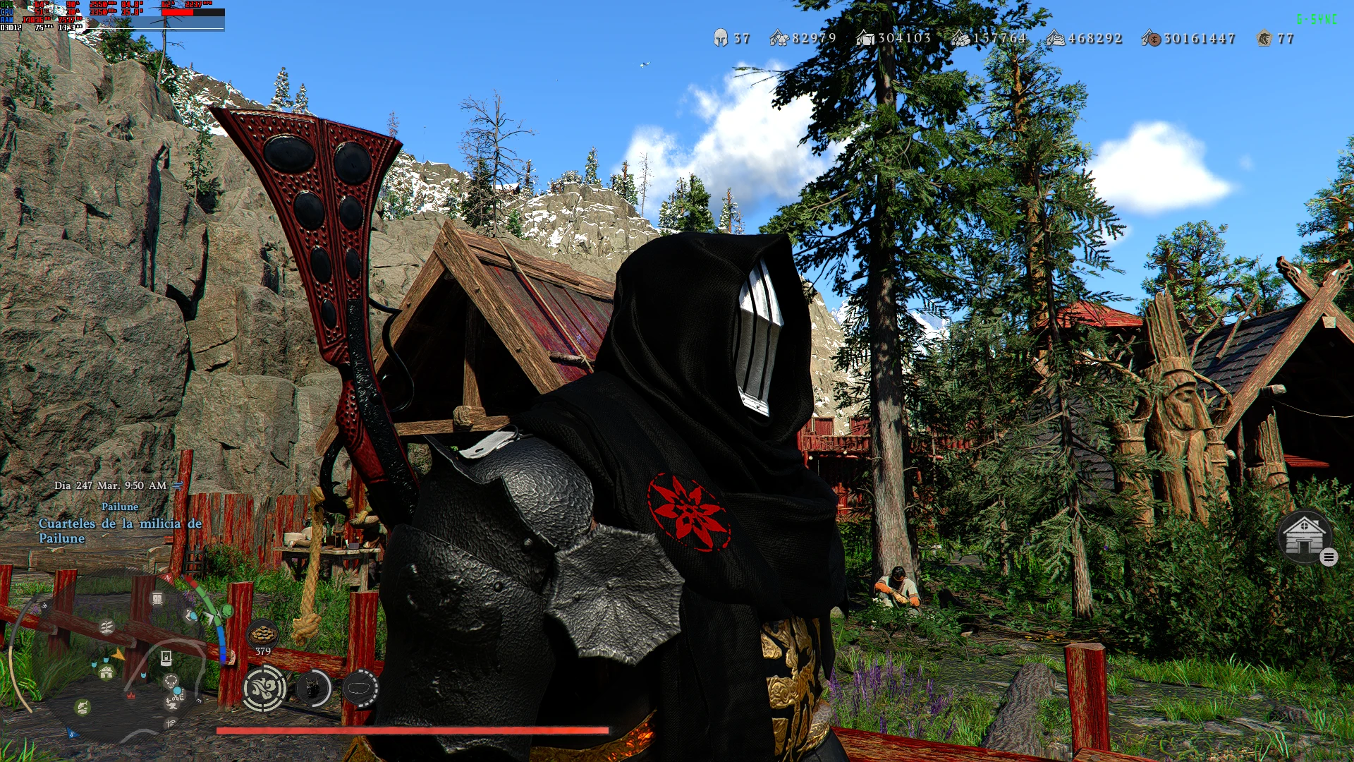 Plate helm of the shadows remesh