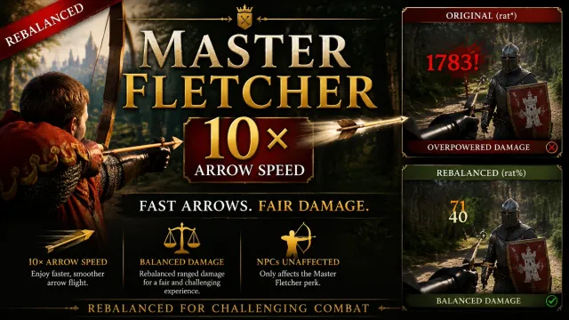 Rebalanced Master Fletcher - Damage Balanced (PTF)