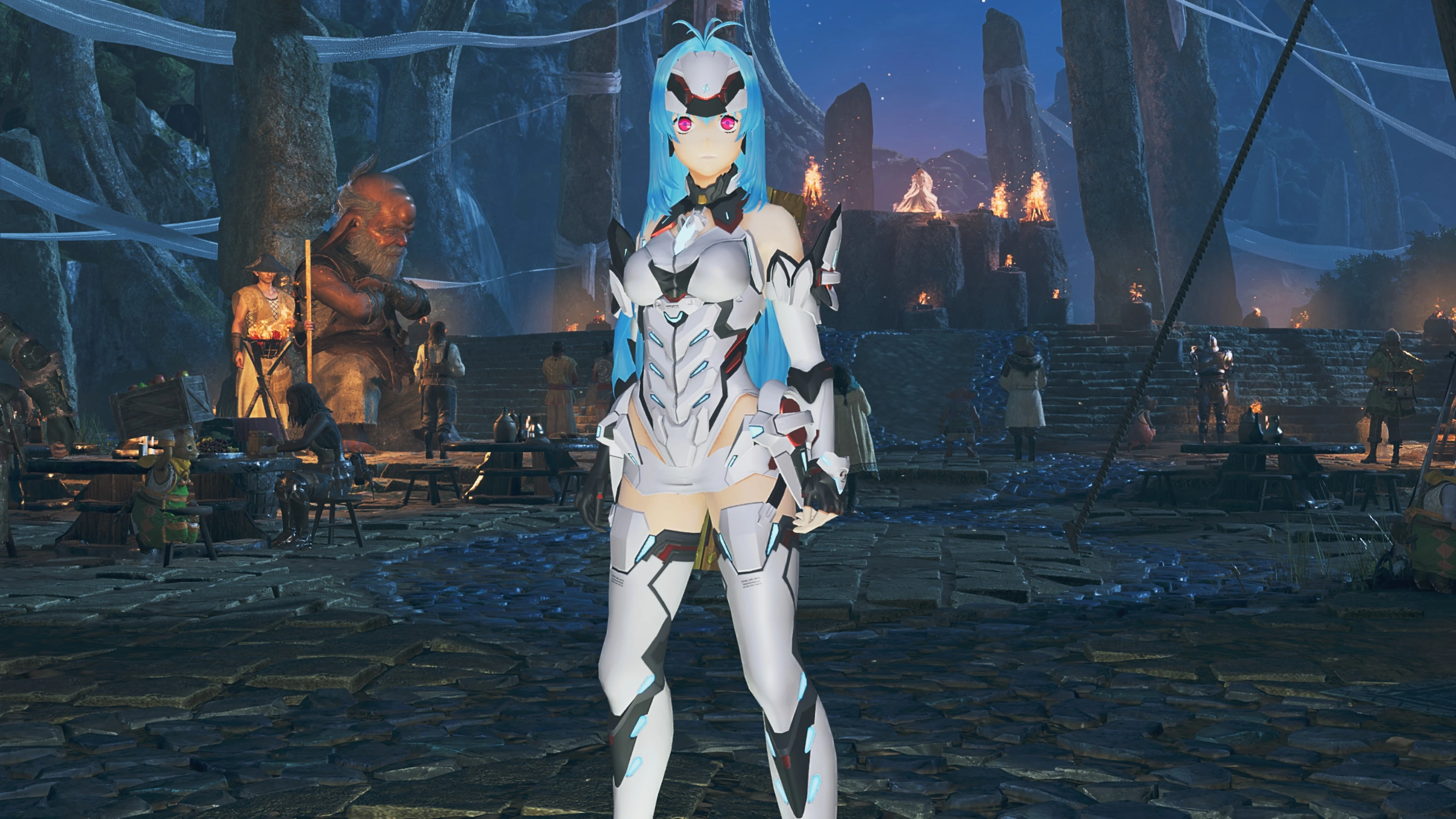 KOS-MOS from Xenoblade Chronicles 2 with weapon (LBG)