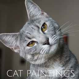 猫画
