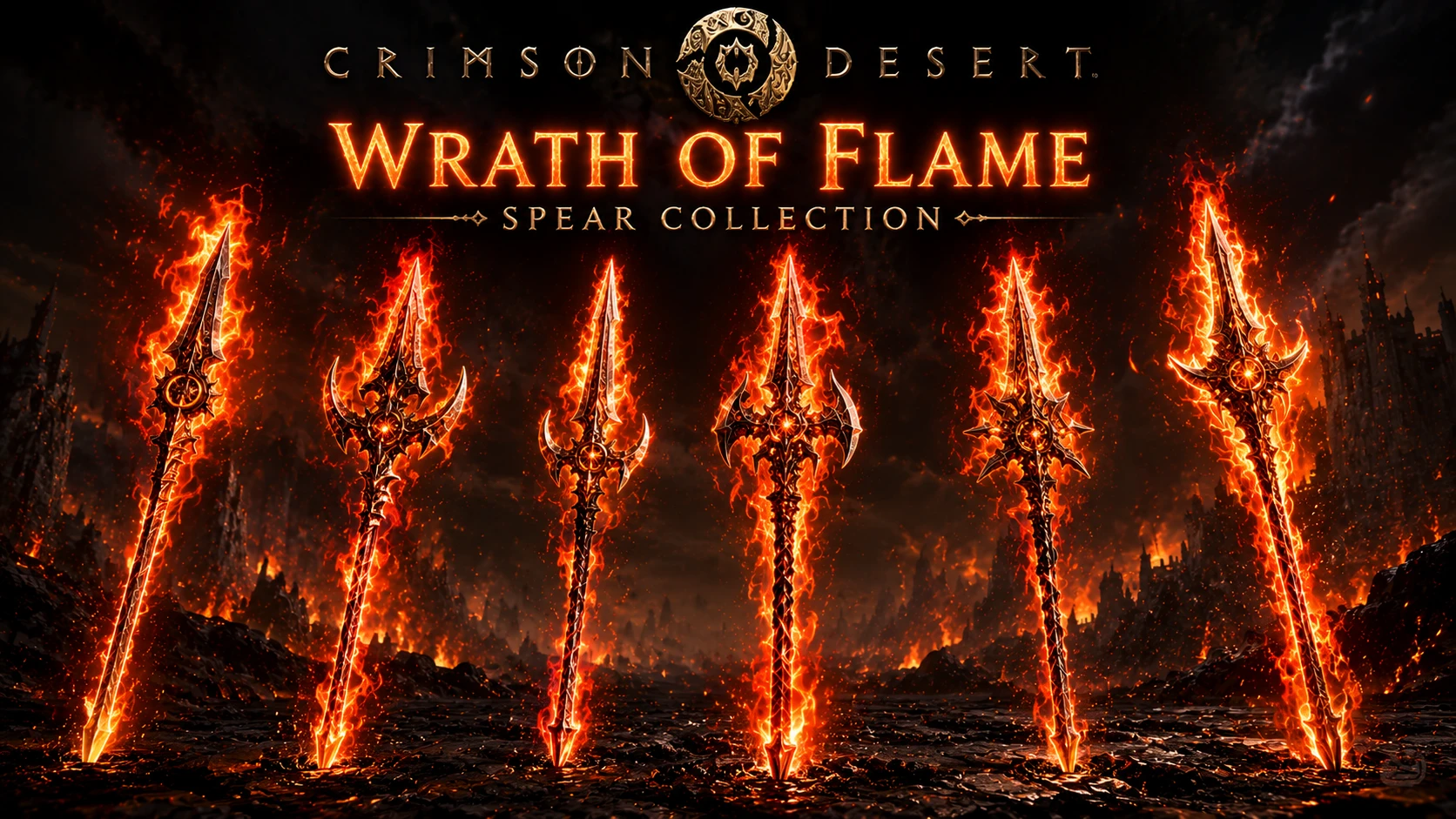 Wrath of Flame - Spear Collection