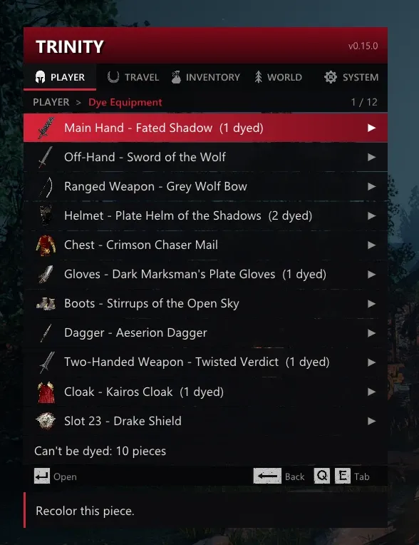Trinity - Mod Menu (Crimson Desert 1.18.0 Update)